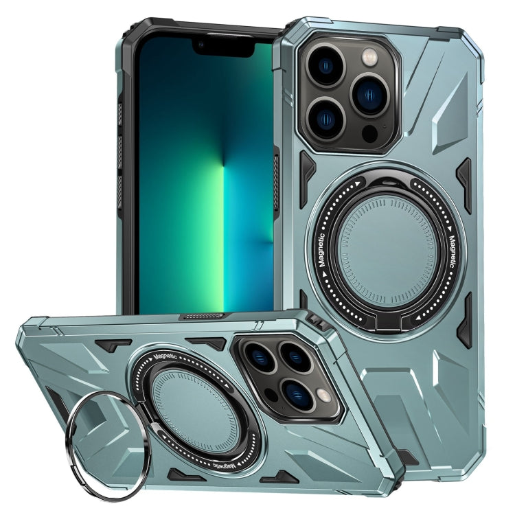 MagSafe Magnetic Shockproof Phone Case with Ring Holder, For iPhone 14 Plus, For iPhone 14/13, For iPhone 14 Pro, For iPhone 14 Pro Max, For iPhone 13 Pro Max, For iPhone 13 Pro