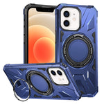 MagSafe Magnetic Shockproof Phone Case with Ring Holder, For iPhone 12/12 Pro, For iPhone 12 Pro Max, For iPhone 11