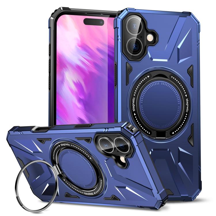 MagSafe Magnetic Shockproof Phone Case with Ring Holder, For iPhone 17 Pro Max, For iPhone 17 Pro, For iPhone 17, For iPhone Air, For iPhone 16 Pro Max, For iPhone 16 Pro