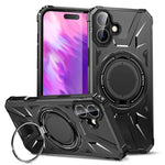 MagSafe Magnetic Shockproof Phone Case with Ring Holder, For iPhone 17 Pro Max, For iPhone 17 Pro, For iPhone 17, For iPhone Air, For iPhone 16 Pro Max, For iPhone 16 Pro