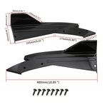 Car Universal Rear Corner Cover Rear Bumper Protective Corner Rear Lip Rear Shovel, Rear Corner Cover