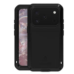 LOVE MEI Metal Shockproof Life Waterproof Dustproof Phone Case, For iPhone 17 Pro Max, For iPhone 17 Pro, For iPhone 17, For iPhone 16 Pro Max, For iPhone 16 Pro, For iPhone 16, For iPhone 15 Pro Max, For iPhone 15 Pro