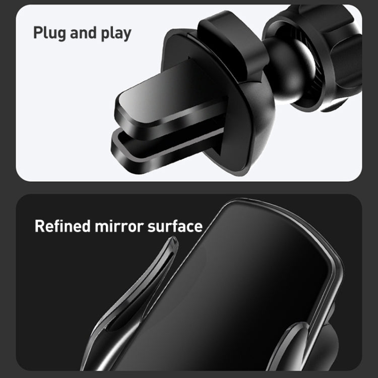 M2 Infrared lnduction Wireless Fast Charging Air Outlet Car Holder
