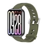Mijobs Flat Hole Breathable Silicone Watch Band, For Xiaomi Band 10 Pro / Redmi Watch 6 / 5