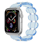 Stretch Resin Watch Band, For Apple Watch SE 40mm, For Apple Watch SE 44mm, For Apple Watch 6 40mm, For Apple Watch Series 6 44mm, For Apple Watch Series 5 44mm, For Apple Watch Series 5 40mm