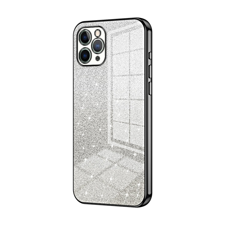 Gradient Glitter Powder Electroplated Phone Case, For iPhone 11 Pro Max, For iPhone 11, For iPhone 11 Pro, For iPhone X / XS, For iPhone XR, For iPhone XS Max