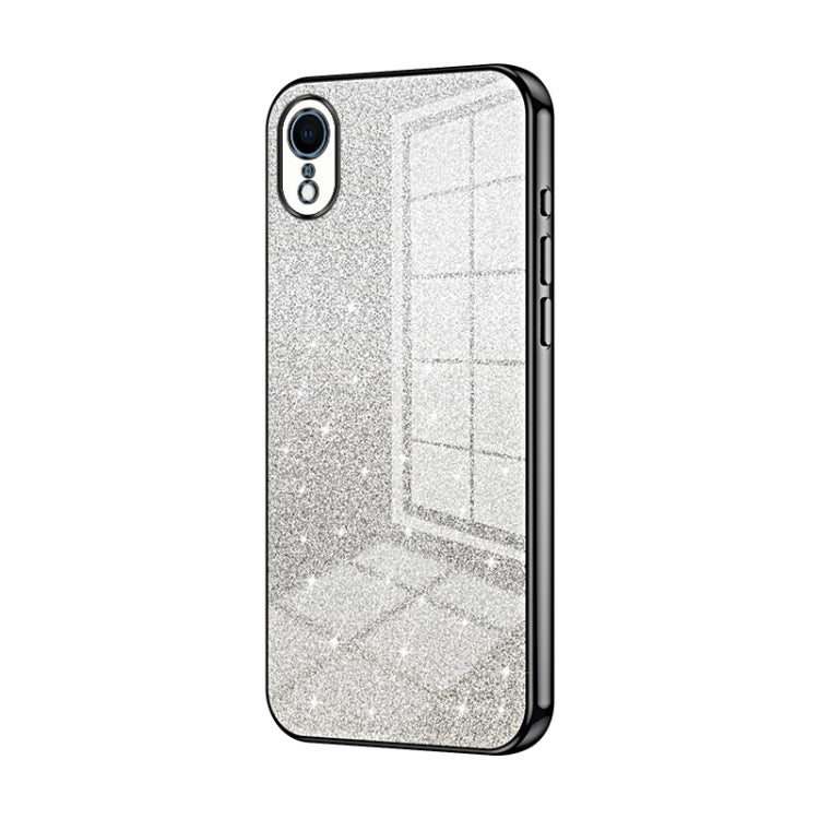Gradient Glitter Powder Electroplated Phone Case, For iPhone 11 Pro Max, For iPhone 11, For iPhone 11 Pro, For iPhone X / XS, For iPhone XR, For iPhone XS Max