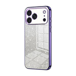 Gradient Glitter Powder Electroplated Phone Case, For iPhone 17e / 16e, For iPhone 17 Pro Max, For iPhone 17 Pro, For iPhone 17, For iPhone Air, For iPhone 16 Pro Max
