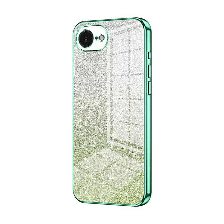 Gradient Glitter Powder Electroplated Phone Case, For iPhone 17e / 16e, For iPhone 17 Pro Max, For iPhone 17 Pro, For iPhone 17, For iPhone Air, For iPhone 16 Pro Max