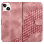 YX0060 Elephant Head Embossed Phone Leather Case with Lanyard, For iPhone 16 Pro, For iPhone 16 Plus, For iPhone 16, For iPhone 15 Pro Max, For iPhone 15 Pro, For iPhone 15 Plus