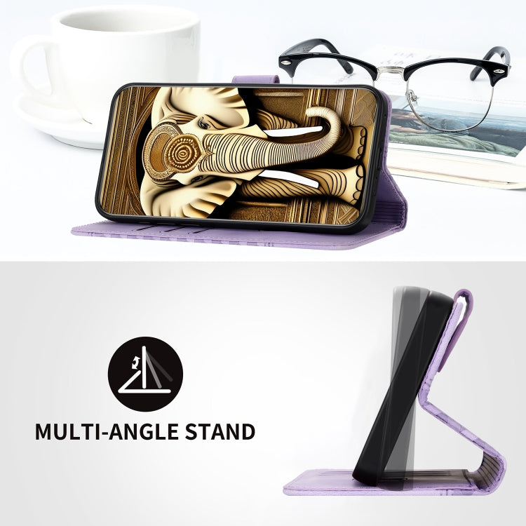 YX0060 Elephant Head Embossed Phone Leather Case with Lanyard, For iPhone 15, For iPhone 14 Plus, For iPhone 14, For iPhone 14 Pro, For iPhone 14 Pro Max, For iPhone SE 2022/SE 2020/6/7/8