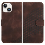 YX0060 Elephant Head Embossed Phone Leather Case with Lanyard, For iPhone 15, For iPhone 14 Plus, For iPhone 14, For iPhone 14 Pro, For iPhone 14 Pro Max, For iPhone SE 2022/SE 2020/6/7/8