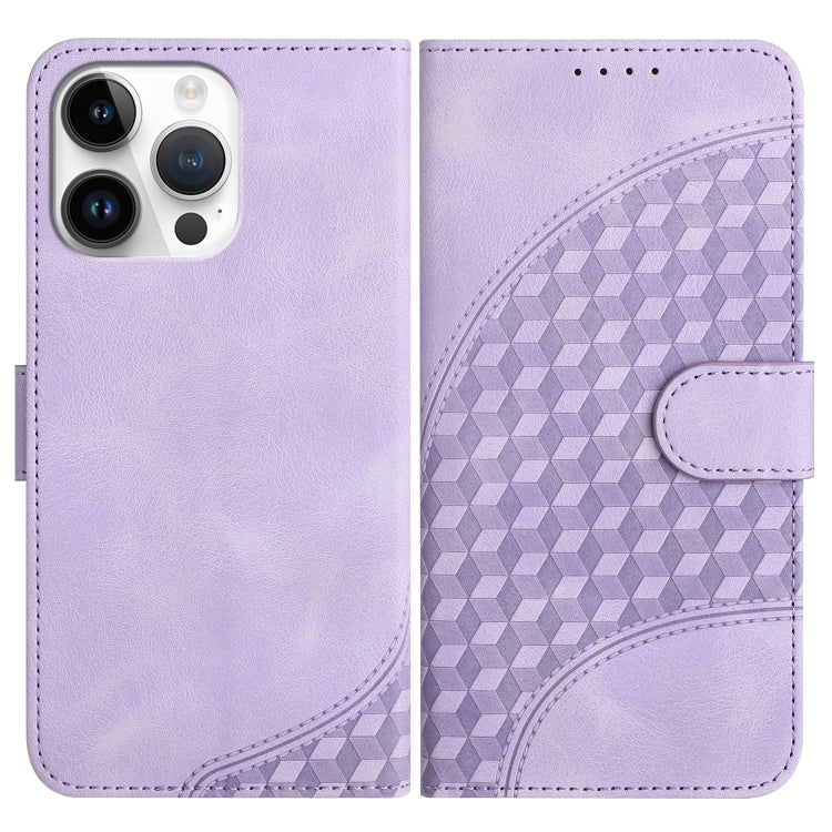 YX0060 Elephant Head Embossed Phone Leather Case with Lanyard, For iPhone 15, For iPhone 14 Plus, For iPhone 14, For iPhone 14 Pro, For iPhone 14 Pro Max, For iPhone SE 2022/SE 2020/6/7/8