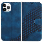 YX0060 Elephant Head Embossed Phone Leather Case with Lanyard, For iPhone 12 mini, For iPhone 11 Pro Max, For iPhone 11, For iPhone 11 Pro, For iPhone XS / X, For iPhone XR