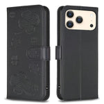 Four-leaf Embossed Leather Phone Case, For iPhone 18 Pro/17 Pro, For iPhone 18 Pro Max/17 Pro Max, For iPhone 17, For iPhone 17 Air, For iPhone 16 Pro Max, For iPhone 16 Pro, For iPhone 16 Plus, For iPhone 16