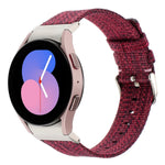 Nylon Canvas Watch Band, For Samsung Galaxy Watch6/6 Classic/5/5 Pro