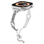 Twist Metal Bracelet Chain Watch Band, For Apple Watch Series 4 44mm, For Apple Watch Series 4 40mm, For Apple Watch Series 3 38mm, For Apple Watch Series 3 42mm, For Apple Watch Series 2 42mm, For Apple Watch Series 2 38mm, For Apple Watch 42mm       ...