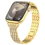Devil Eye Diamond Bracelet Metal Watch Band, For Apple Watch 42mm, For Apple Watch 38mm