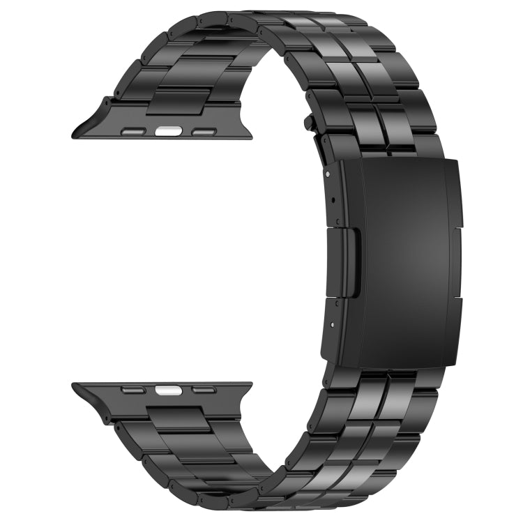 Tortoise Buckle Titanium Steel Watch Band, For Apple Watch SE 40mm, For Apple Watch SE 44mm, For Apple Watch Series 6 40mm, For Apple Watch Series 6 44mm, For Apple Watch Series 5 44mm, For Apple Watch Series 5 40mm, For Apple Watch Series 4 44mm      ...