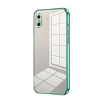Transparent Plating Fine Hole Phone Case, For iPhone 11 Pro Max, For iPhone 11, For iPhone 11 Pro, For iPhone X / XS, For iPhone XR, For iPhone XS Max