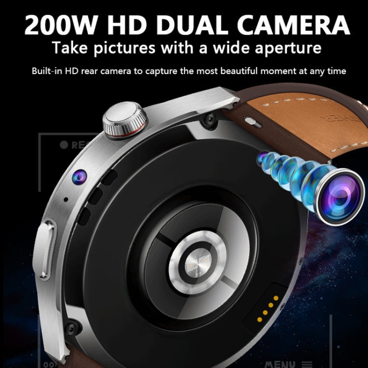 1.53 inch Front Camera Smart Watch Support AI Voice / SIM Card, 1GB+16GB, 2GB+32GB