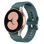 Leopard Print Embossed Silicone Watch Band, For Samsung Galaxy Watch 6