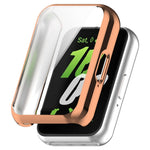 Full Coverage TPU Electroplated Watch Protective Case, For Samsung Galaxy Fit 3