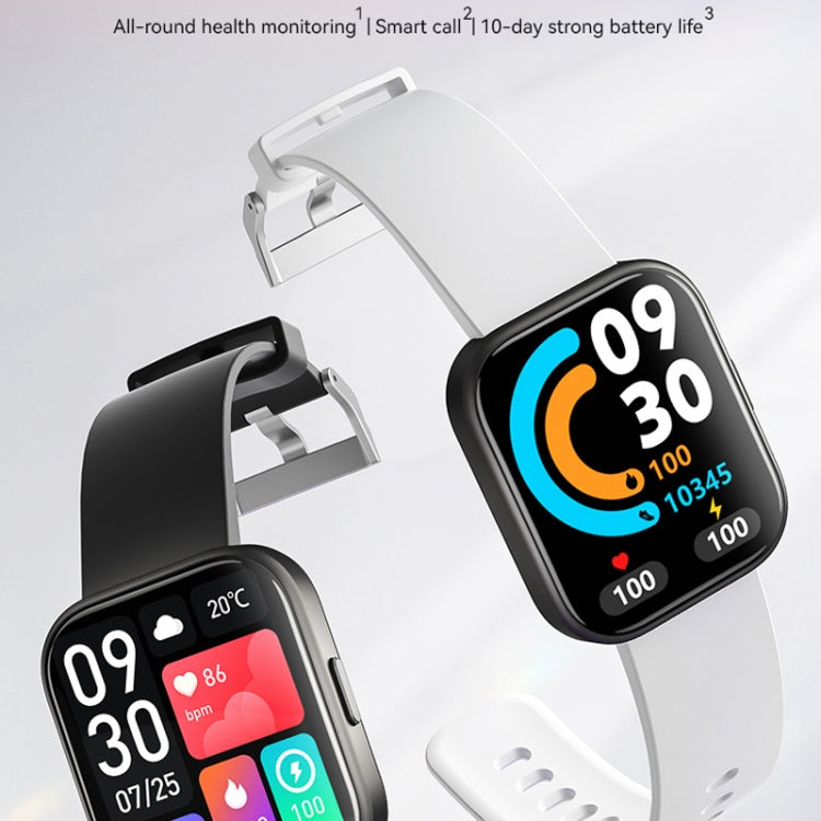 GS6 1.69 inch Runmefit  Pressure MET BT Call Smart Watch, Heart Rate / Blood Pressure / Body Temperature