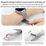 Milanese Loop Magnetic Clasp Stainless Steel Watch Band, For Apple Watch SE 2023 44mm, For Apple Watch SE 2023 40mm, For Apple Watch Ultra 2 49mm, For Apple Watch Series 9 45mm, For Apple Watch Series 9 41mm, For Apple Watch Ultra 49mm                 ...