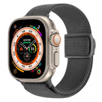 Carbon Fiber Texture Snap Buckle Nylon Watch Band, For Apple Watch SE 2023 40mm, For Apple Watch Ultra 2 49mm, For Apple Watch Series 9 45mm