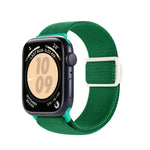 Carbon Fiber Texture Snap Buckle Nylon Watch Band, For Apple Watch SE 2023 40mm, For Apple Watch Ultra 2 49mm, For Apple Watch Series 9 45mm