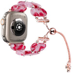 Resin Retractable Chain Watch Band, For Apple Watch Ultra 2 49mm, For Apple Watch Series 9 45mm