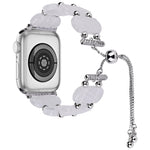 Resin Retractable Chain Watch Band, For Apple Watch SE 40mm, For Apple Watch SE 44mm