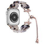 Resin Retractable Chain Watch Band, For Apple Watch SE 40mm, For Apple Watch SE 44mm