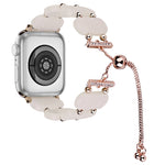 Resin Retractable Chain Watch Band, For Apple Watch SE 40mm, For Apple Watch SE 44mm