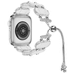 Resin Retractable Chain Watch Band, For Apple Watch SE 40mm, For Apple Watch SE 44mm