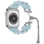 Resin Retractable Chain Watch Band, For Apple Watch SE 40mm, For Apple Watch SE 44mm