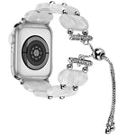 Resin Retractable Chain Watch Band, For Apple Watch SE 40mm, For Apple Watch SE 44mm