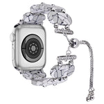Resin Retractable Chain Watch Band, For Apple Watch SE 40mm, For Apple Watch SE 44mm
