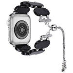 Resin Retractable Chain Watch Band, For Apple Watch SE 40mm, For Apple Watch SE 44mm