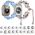 Resin Retractable Chain Watch Band, For Apple Watch SE 40mm, For Apple Watch SE 44mm