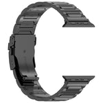 I-Shaped Titanium Metal Watch Band, For Apple Watch SE 2023 44mm, For Apple Watch SE 2023 40mm, For Apple Watch Ultra 2 49mm, For Apple Watch Series 9 45mm, For Apple Watch Series 9 41mm, For Apple Watch Ultra 49mm, For Apple Watch Series 8 41mm       ...