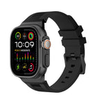 Loners Liquid Silicone Watch Band, For Apple Watch SE 2023 44mm, For Apple Watch Ultra 2 49mm, For Apple Watch Series 9 45mm