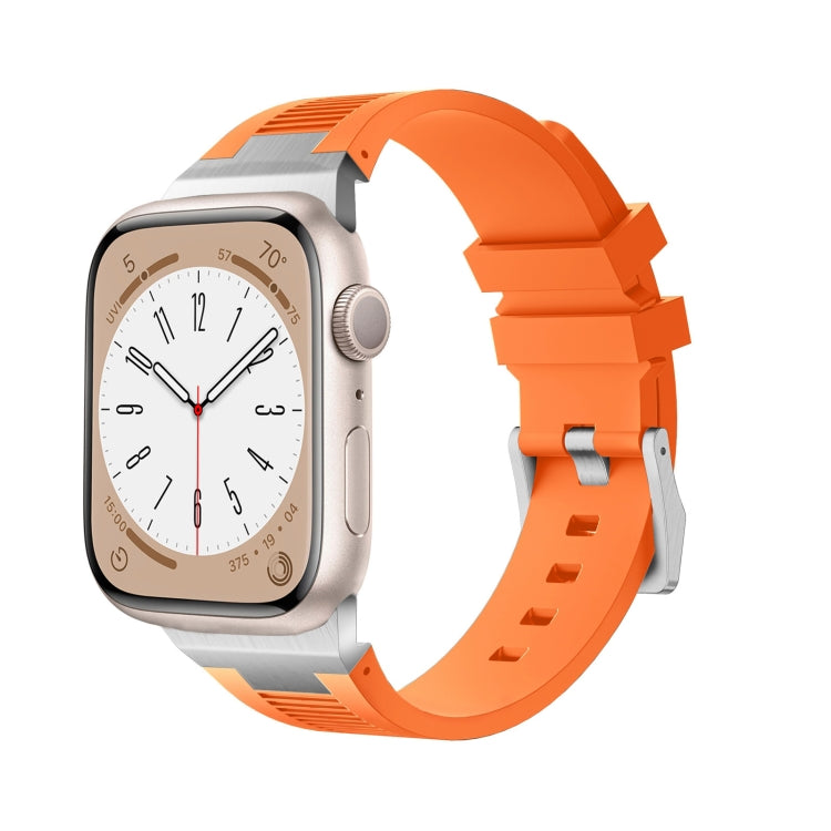 Loners Liquid Silicone Watch Band, For Apple Watch SE 2023 44mm, For Apple Watch Ultra 2 49mm, For Apple Watch Series 9 45mm