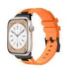 Loners Liquid Silicone Watch Band, For Apple Watch Ultra 49mm, For Apple Watch Series 8 45mm, For Apple Watch SE 2022 44mm