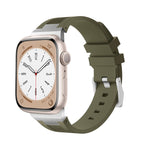 Loners Liquid Silicone Watch Band, For Apple Watch Ultra 49mm, For Apple Watch Series 8 45mm, For Apple Watch SE 2022 44mm