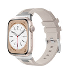 Loners Liquid Silicone Watch Band, For Apple Watch Series 7 45mm, For Apple Watch SE 44mm, For Apple Watch Series 6 44mm