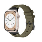 Loners Liquid Silicone Watch Band, For Apple Watch Series 5 44mm, For Apple Watch Series 4 44mm, For Apple Watch Series 3 42mm