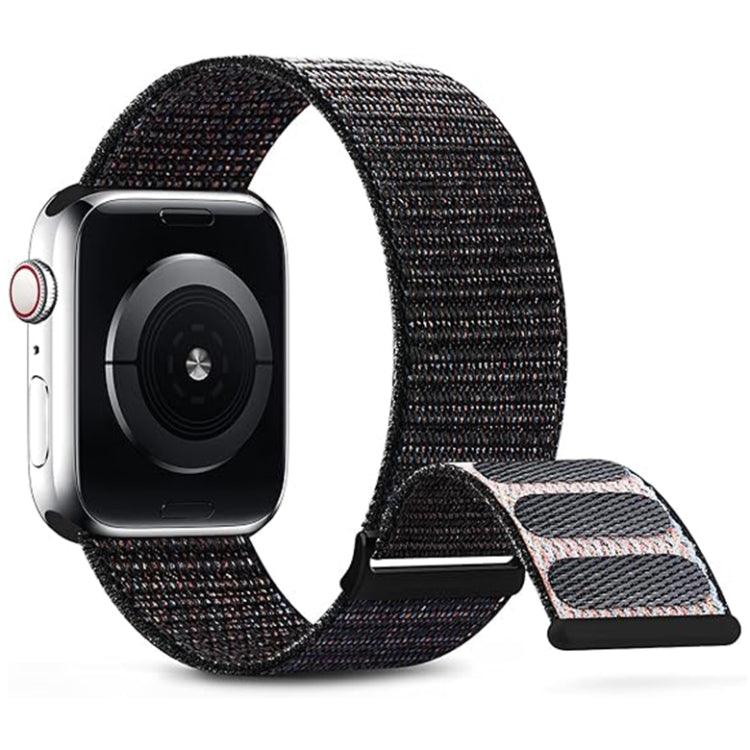 Dual Hook and Loop Nylon Watch Band, For Apple Watch SE 2023 44mm, For Apple Watch SE 2023 40mm, For Apple Watch Ultra 2 49mm, For Apple Watch Series 9 45mm, For Apple Watch Series 9 41mm