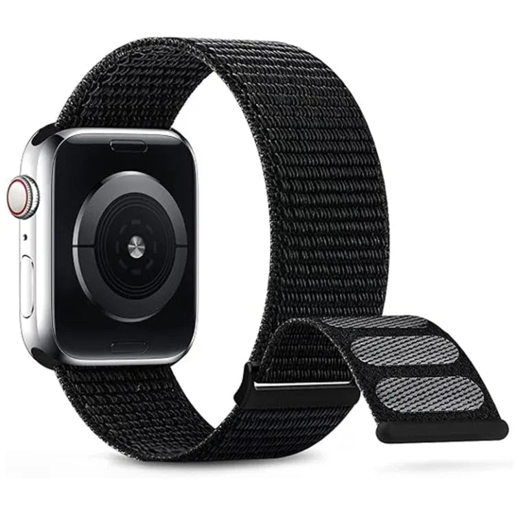 Dual Hook and Loop Nylon Watch Band, For Apple Watch 38mm